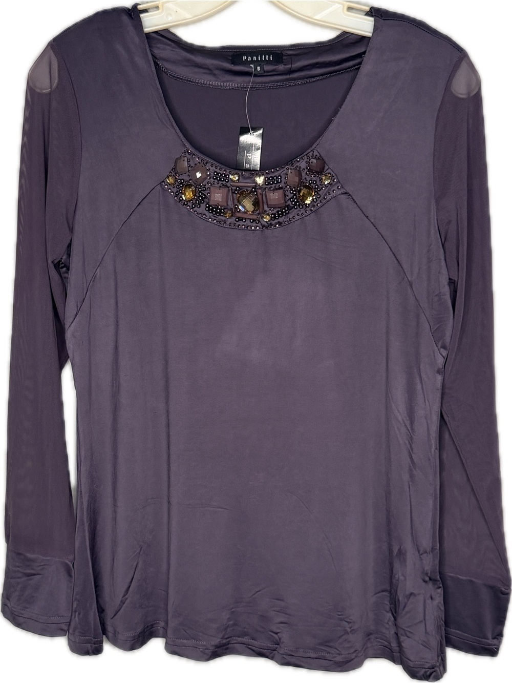 Panitti Beaded Top nwt